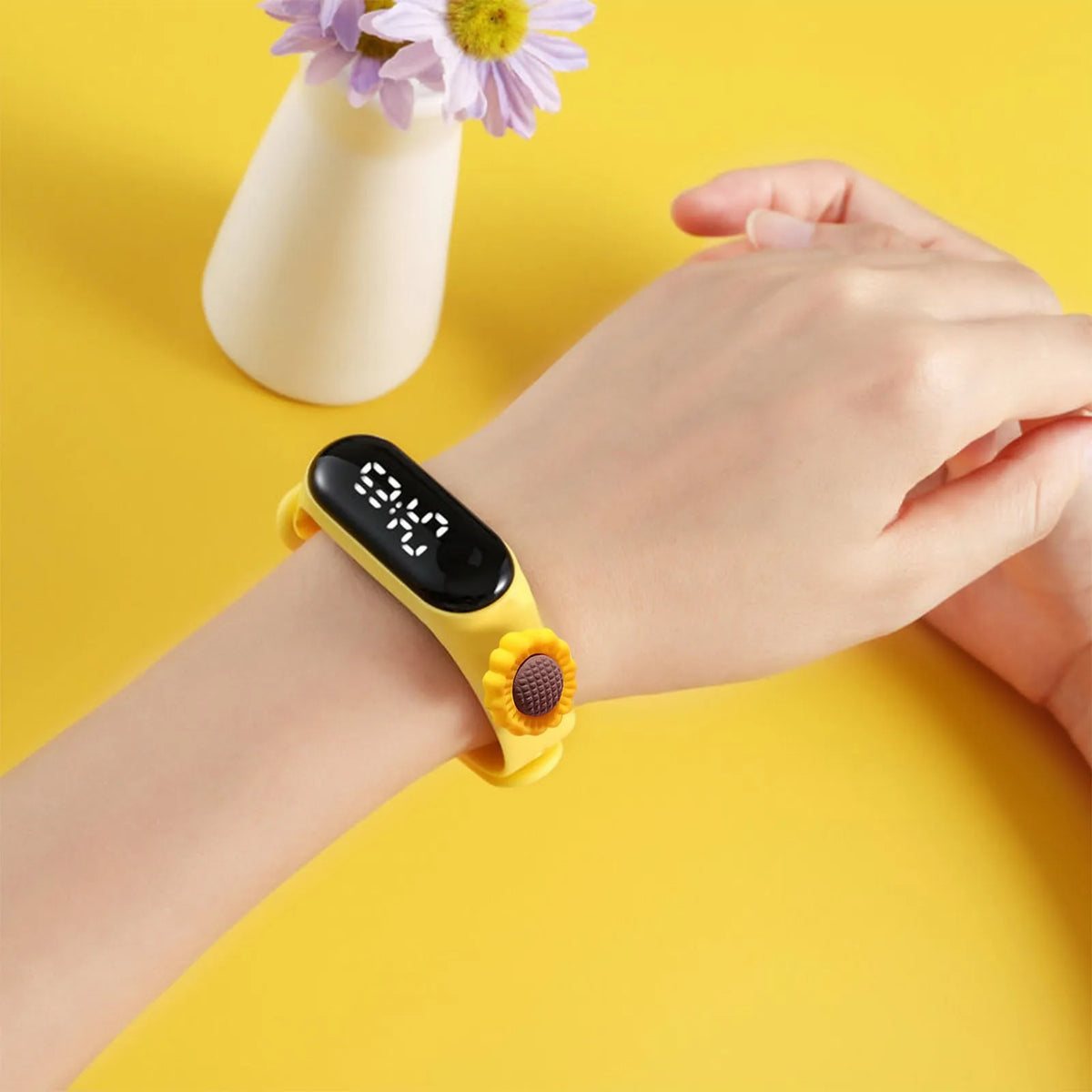 2024 New Sports Watch Outdoor Silicone Bracelet Electronic Watch  Cartoon Bracelet Digital Watches Unisex Gift