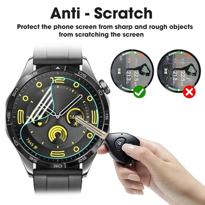 Smart Watch Screen Protector Film 45mm 46mm 44mm 43mm 42mm 41mm 40mm 30mm 31 32 33 34 35 36 37 38 39 MM Smartwatch Accessories