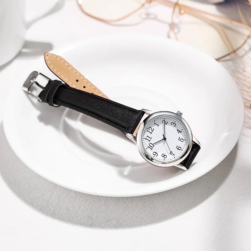 New Fashion Students Watches Ladies Luxury Wrist Watches Woman Small Leather Bracelet Watch For Girls Gifts Relogio Feminino Hot