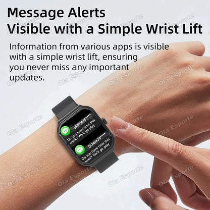 Smart Watch Plus Men Women Plus Full Touch Screen Sports Fitness Watch BT Call Android Phone Digital Multidial Smartwatch HW12