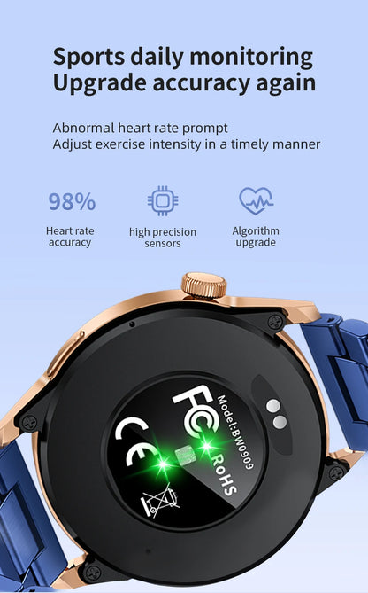 LIGE 2026 New Smartwatch Men For Android iOS Phone 1.38" HD Bluetooth Call Heart Rate Monitor Waterproof Sport Smart Watch Women