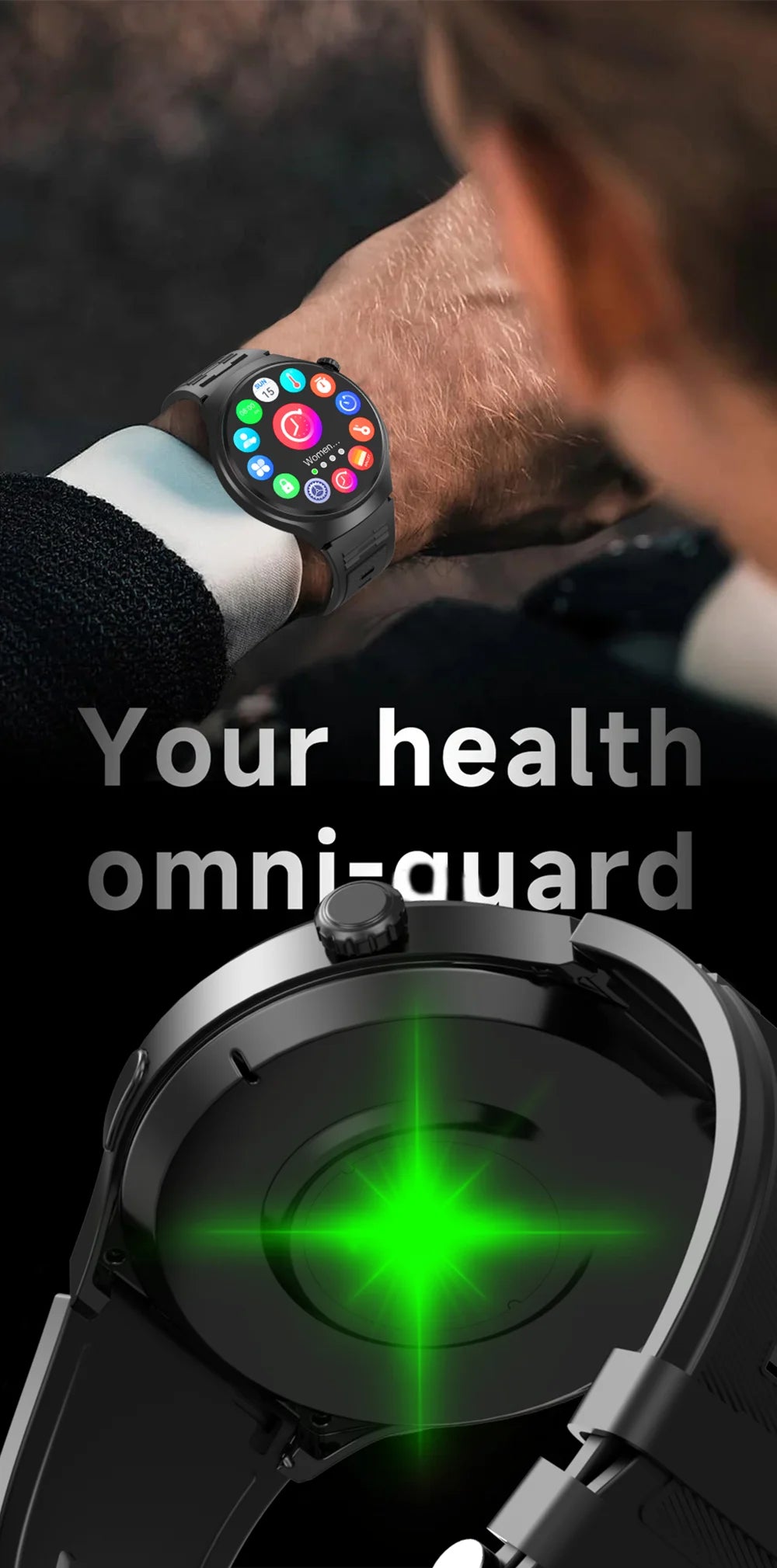 2026 Men Smartwatch for Women Full Touch Screen Voice Call Fitness Tracker Smart Watch Waterporoof Sport Wristwatch Gift Ht30