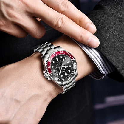LIGE Fashion Luxury Couple Watches Quartz Watches Waterproof Stainless Steel Watch Valentine Gift Love Watch Relogio Masculino