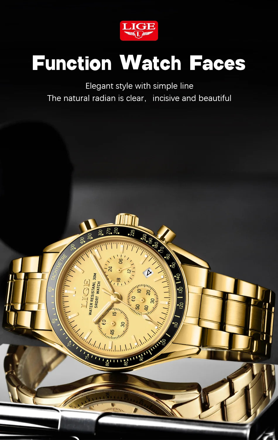 2026 New Sports Watch Men Top Brand Luxury Mens Watches Business Waterproof Military Quartz Chronograph Wristwatch Montre Homme