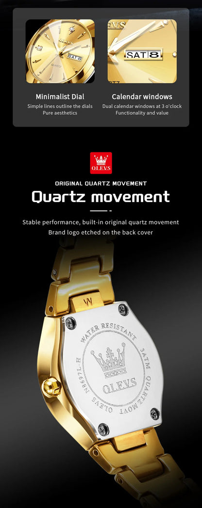 OLEVS Brand Watch Hot Selling Waterproof Tungsten Steel Men's Watch 8697