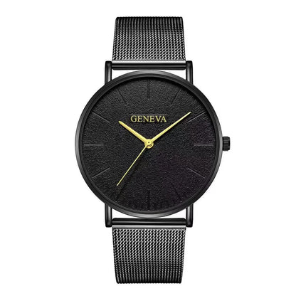 2025 Women's Watch Vintage Classic Fashion Dial Casual Steel Strip Strap Gold Rose Feminine Casual Quartz Wristwatch