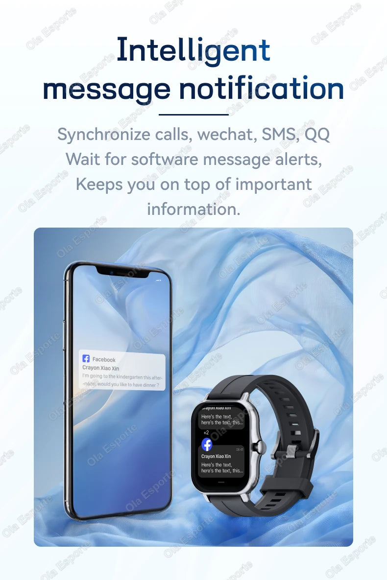 Smart Watch 1.83" Hd Screen Bluetooth Call Heart Rate Blood Oxygen Health Monitor Sports Smartwatch Women Men Holiday Gifts Ht30