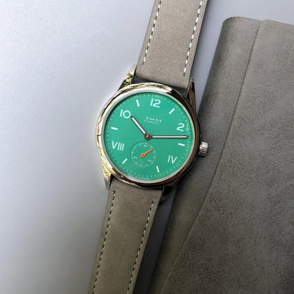 High-end men's 38.5mm automatic mechanical watch, equipped with Seagull ST17 movement, waterproof and luminescent