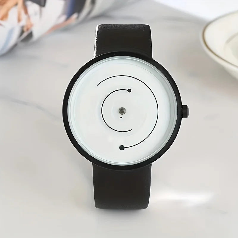 Fashion Creative Watch Men Sports Watches Casual Leather Band Analog Quartz Wristwatches Men Reloj Para Mujer Relogios Masculino