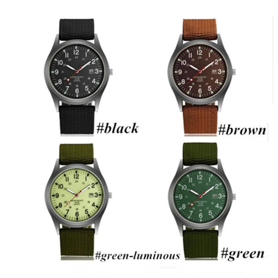 Fashion Men Watches Luxury Brand Fashion Mens Quartz Watch Luminous Hands Male Clock Big Dial Waterproof Man Wristwatch