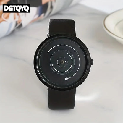 Fashion Creative Watch Men Sports Watches Casual Leather Band Analog Quartz Wristwatches Men Reloj Para Mujer Relogios Masculino