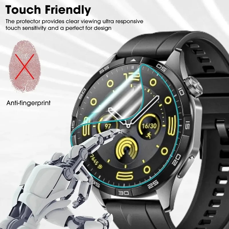 Smart Watch Screen Protector Film 45mm 46mm 44mm 43mm 42mm 41mm 40mm 30mm 31 32 33 34 35 36 37 38 39 MM Smartwatch Accessories