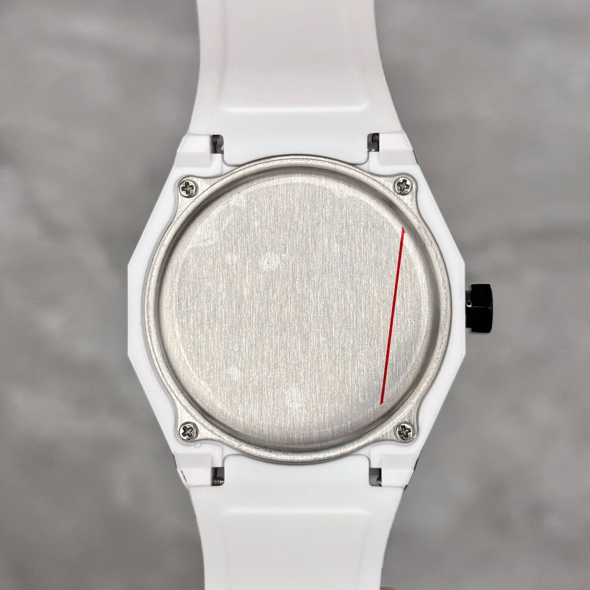 Modern Sketch 2D White Comic Watch Men's Watches Casual Fashion Design for Holiday Gifts Christmas & Halloween Exquisite Gifts