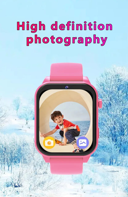 New Smart Watch Kids Toys 18 Games Sleep Monitoring Alarm Clock Calculator Steps Children Smartwatch Camera Girls Boys Gifts