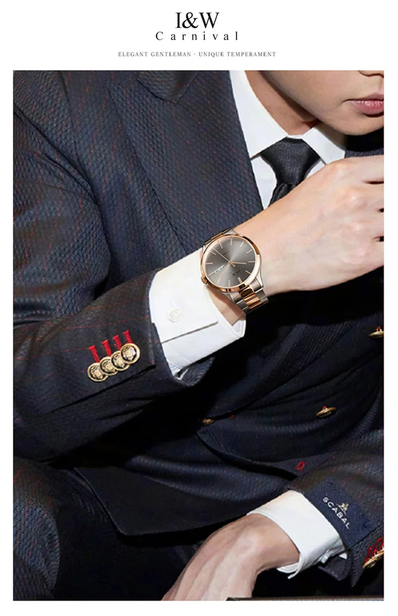 IW Watches Men Luxury Brand MIYOTA Mechanical Watch Fashion Automatic Watch Reloj Hombre Sport Clock Male Hour Relogio Masculino