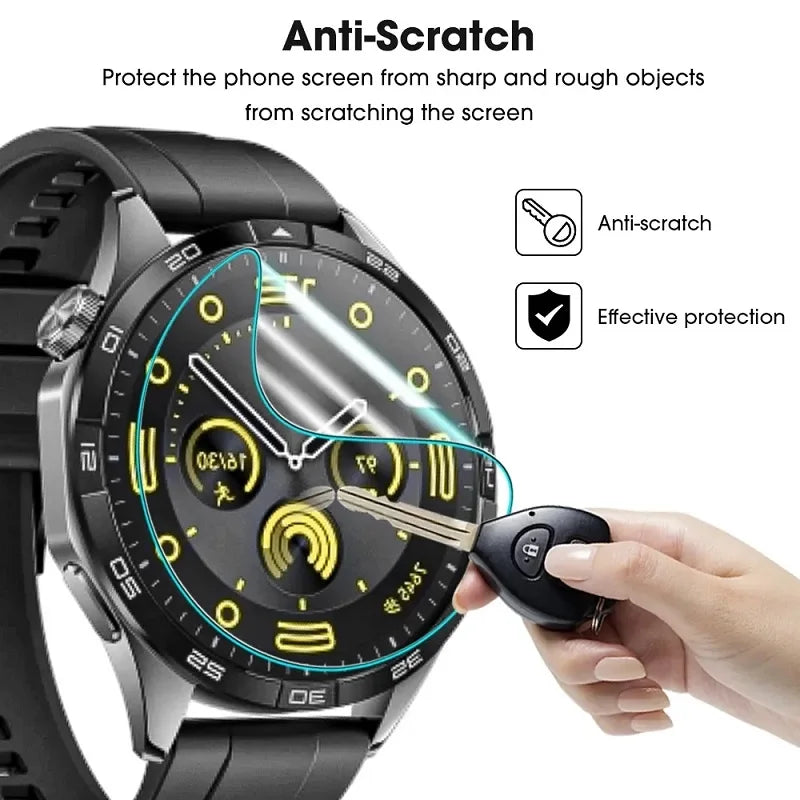 Smart Watch Screen Protector Film 45mm 46mm 44mm 43mm 42mm 41mm 40mm 30mm 31 32 33 34 35 36 37 38 39 MM Smartwatch Accessories