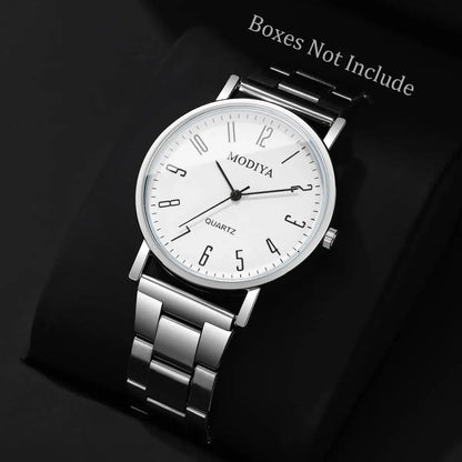 Fashion Men Business Watches Casual Analog Quartz Watch Men's Wristwatch Reloj Hombre（Without Box）