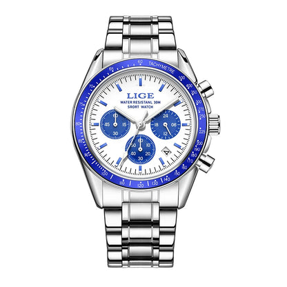 2026 New Sports Watch Men Top Brand Luxury Mens Watches Business Waterproof Military Quartz Chronograph Wristwatch Montre Homme