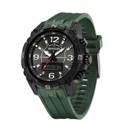 SANDA Sports Watches Men LED Watch New Waterproof Digital Wrist Watches Shockproof Sports Watches for Man Electrionic Clock