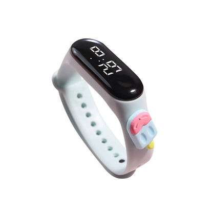 2024 New Sports Watch Outdoor Silicone Bracelet Electronic Watch  Cartoon Bracelet Digital Watches Unisex Gift