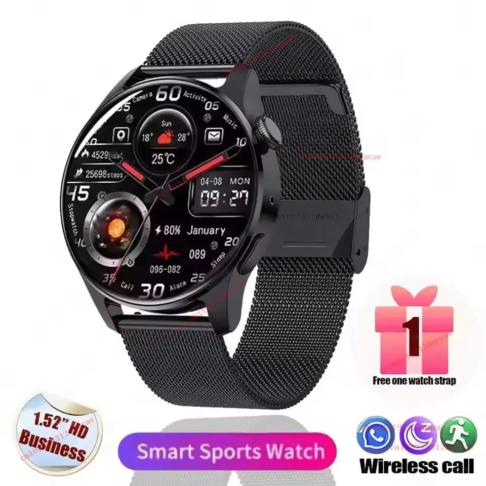 2026 Smart Watch For Men 100+Sport Modes HD Touch Screen Photos Control DIY Dial Smartwatch 5ATM Waterproof For ios android HT30