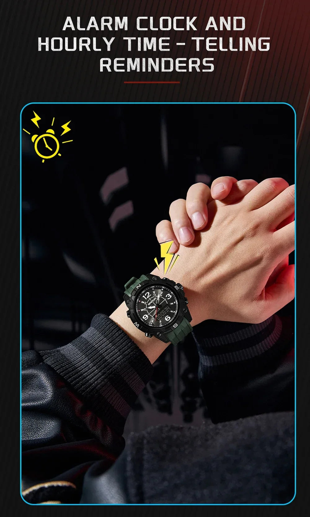 SANDA Sports Watches Men LED Watch New Waterproof Digital Wrist Watches Shockproof Sports Watches for Man Electrionic Clock