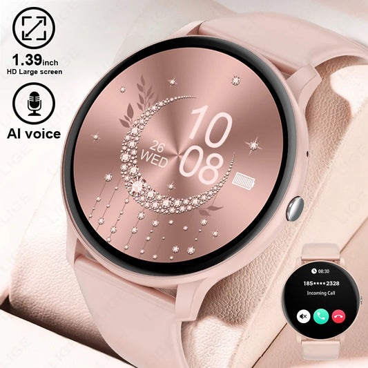 2026 New Smart Watch Women Men Bluetooth Call Sports Fitness Watches Heart Rate Health Monitor Smartwatch Ladies For Android iOS