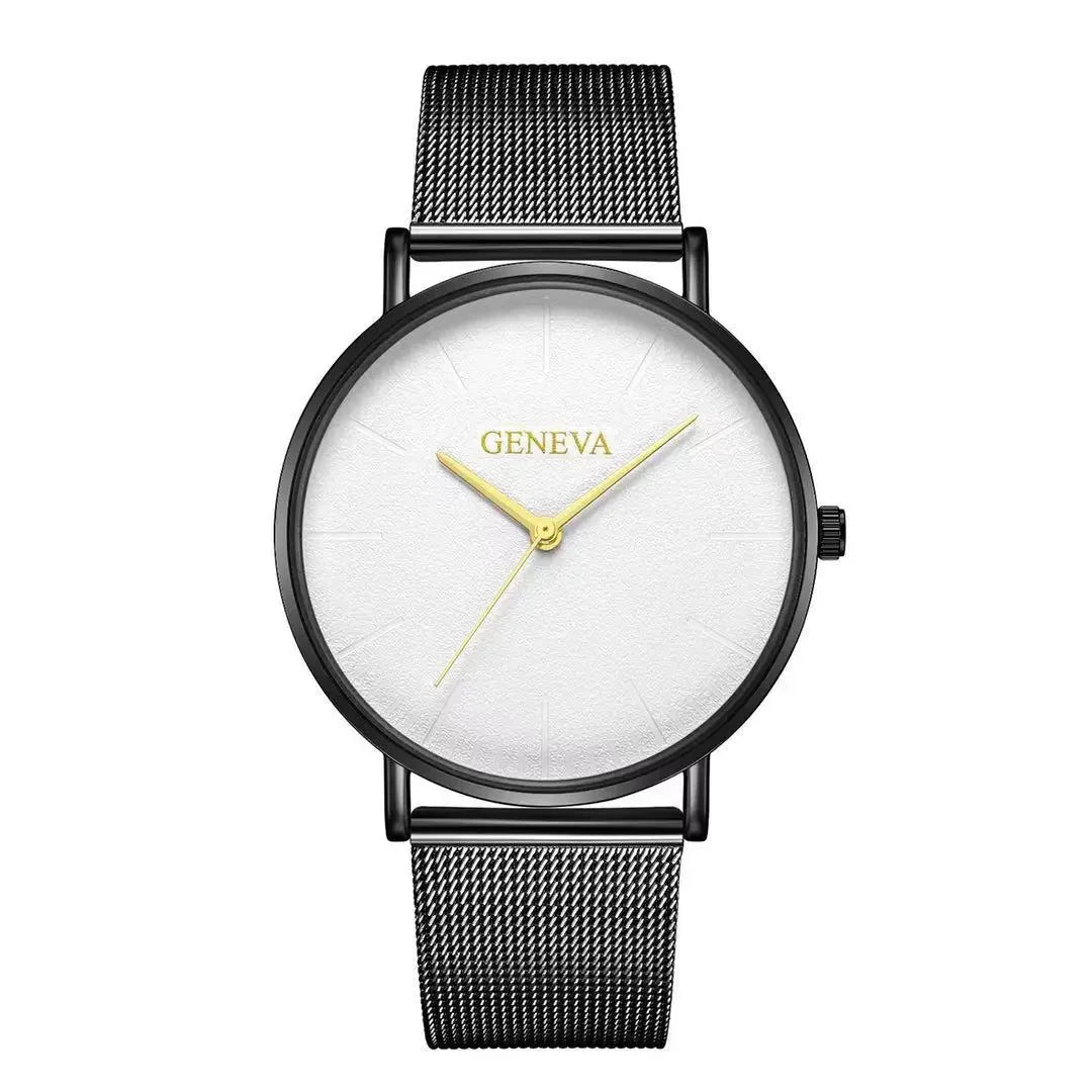 2025 Women's Watch Vintage Classic Fashion Dial Casual Steel Strip Strap Gold Rose Feminine Casual Quartz Wristwatch