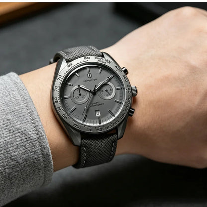 Fashion Casual Men Quartz Watch with Auto Date Chronograph Waterproof Sport Relogio Masculino