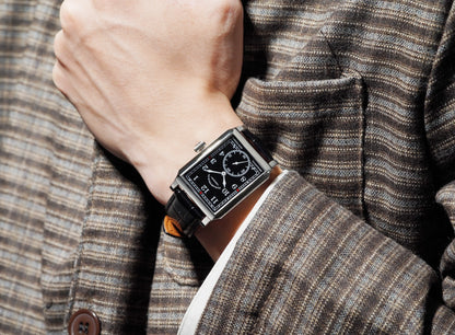 FARASUTE 2026 New Retro Wristwatches Men Casual Manual Square Customized Mechanical Movement Watch Male Sapphire Glass Reloj