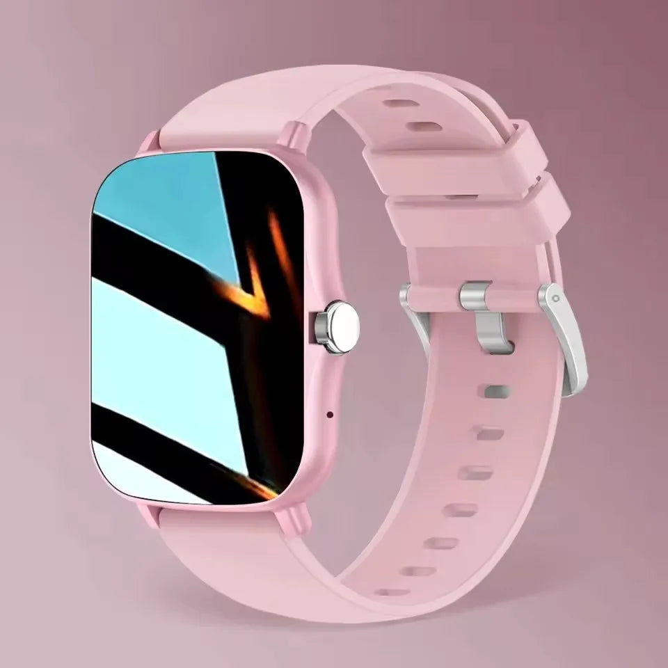 Smart Watch 1.83" Hd Screen Bluetooth Call Heart Rate Blood Oxygen Health Monitor Sports Smartwatch Women Men Holiday Gifts Ht30