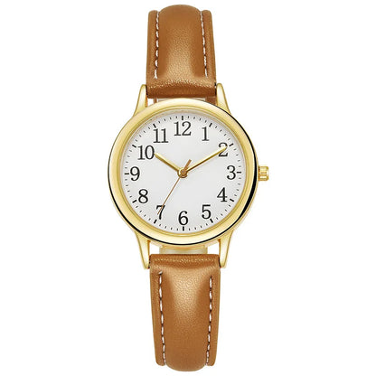 New Fashion Students Watches Ladies Luxury Wrist Watches Woman Small Leather Bracelet Watch For Girls Gifts Relogio Feminino Hot