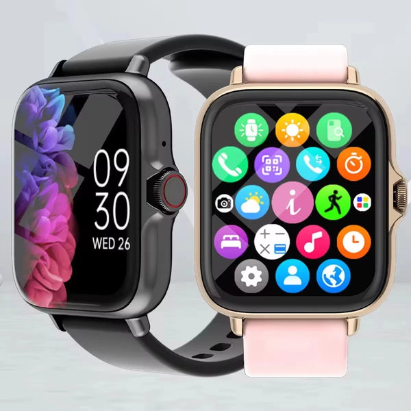 1.83'' Waterproof Smart Watch with Message Answer Call Sleep Monitoring Sports Pedometer Information Alerts For ios Android Ht30