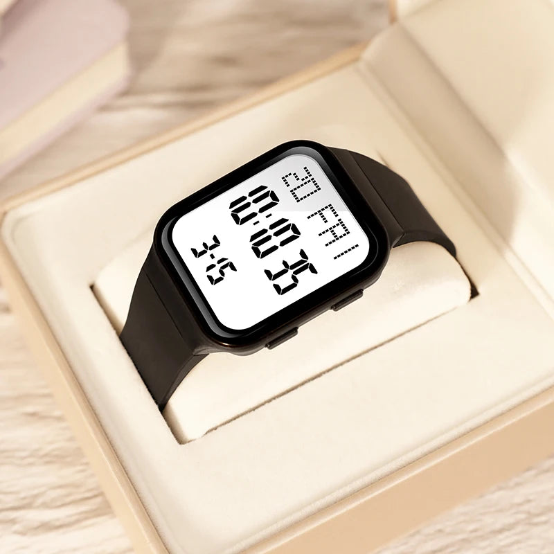 Watch for Men Sports High School Students Trendy Couple Watch Waterproof Alarm Clock Multi Functional Women Electronic Watches