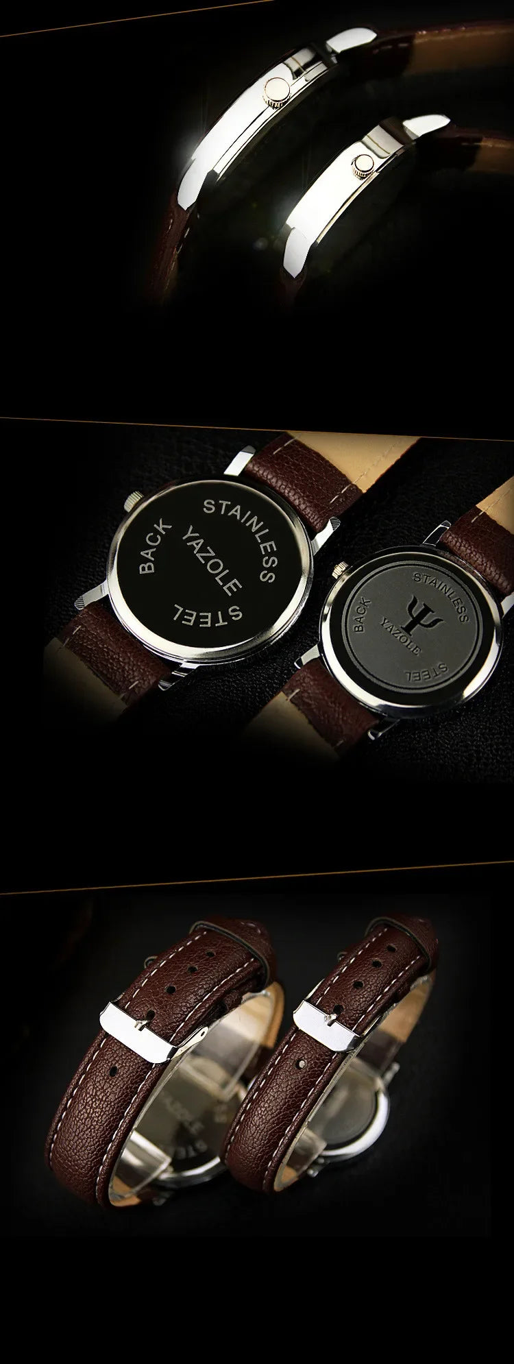Fashion Wrist Watches for Men Top Brand Analog Men's Quartz Watches Leather Band Casual Business Men Watches Relogio Masculino