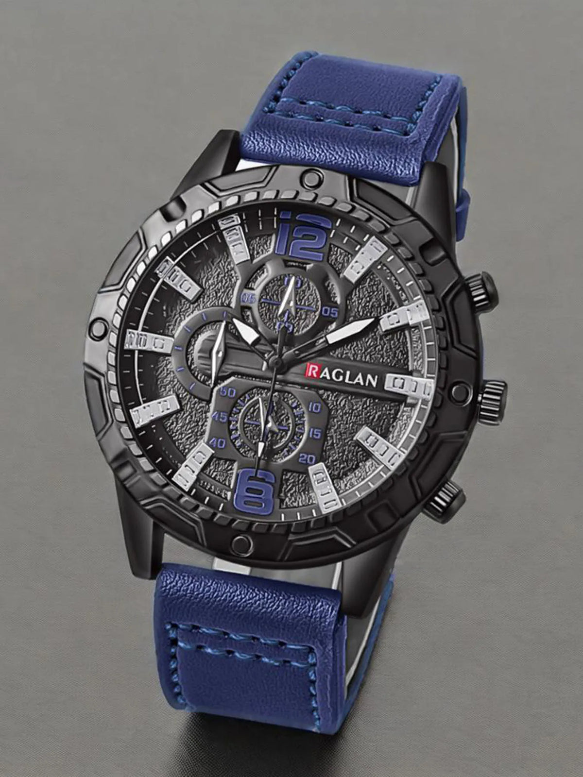 1-piece watch set, men's exquisite versatile watch, fashionable quartz watch, simple temperament watch