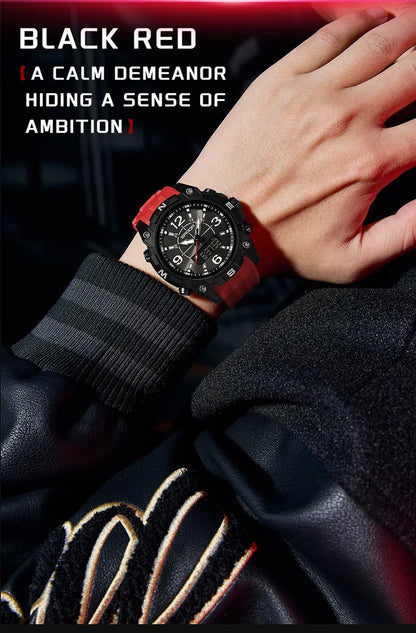 SANDA Sports Watches Men LED Watch New Waterproof Digital Wrist Watches Shockproof Sports Watches for Man Electrionic Clock