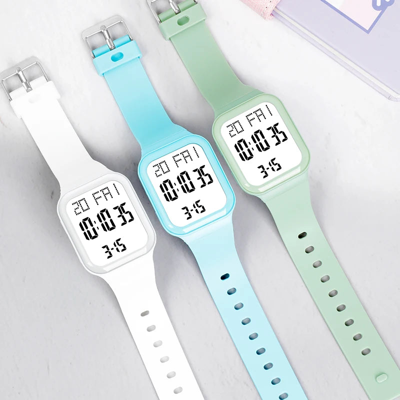 Watch for Men Sports High School Students Trendy Couple Watch Waterproof Alarm Clock Multi Functional Women Electronic Watches