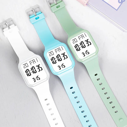 Watch for Men Sports High School Students Trendy Couple Watch Waterproof Alarm Clock Multi Functional Women Electronic Watches
