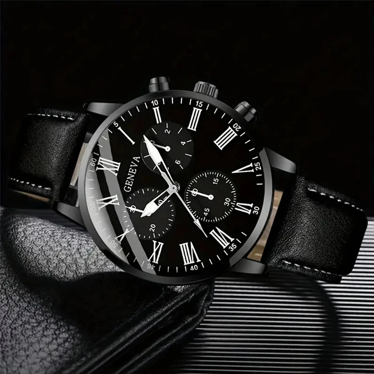 2026Men's versatile fashion watch, hot selling in foreign trade, business two eye watch