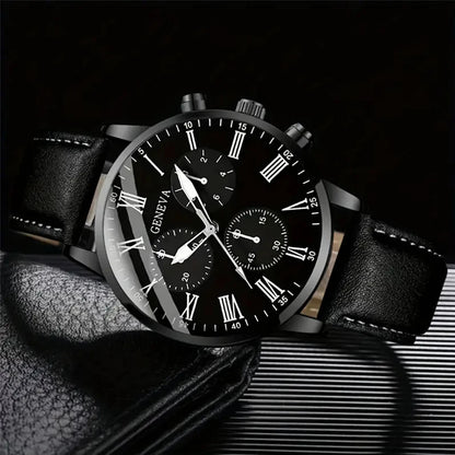2026Men's versatile fashion watch, hot selling in foreign trade, business two eye watch