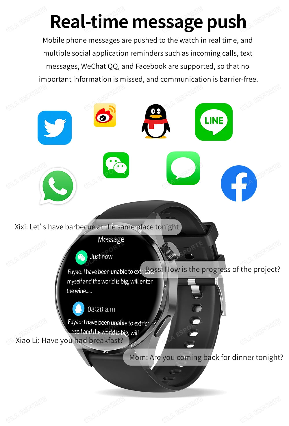 Men Smart Watch 1.52" HD Screen Bluetooth 5.4 Wireless Call Information Reminder Health Monitor Smart Watch IP68 Waterproof HT30