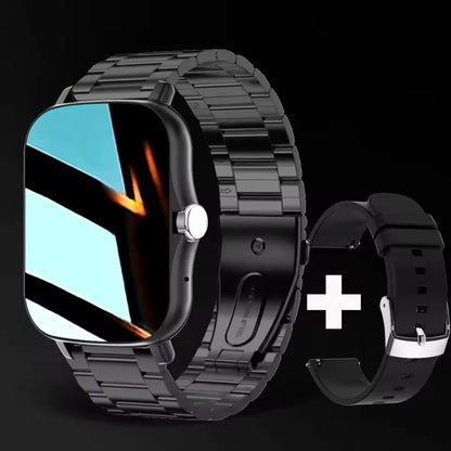 Smart Watch 1.83" Hd Screen Bluetooth Call Heart Rate Blood Oxygen Health Monitor Sports Smartwatch Women Men Holiday Gifts Ht30