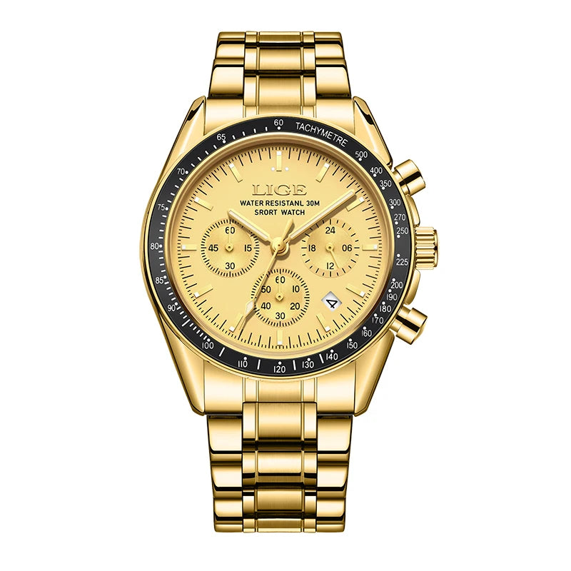 2026 New Sports Watch Men Top Brand Luxury Mens Watches Business Waterproof Military Quartz Chronograph Wristwatch Montre Homme
