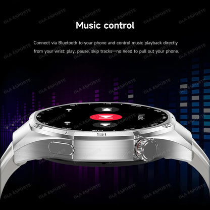 Men Smart Watch 1.52" HD Screen Bluetooth 5.4 Wireless Call Information Reminder Health Monitor Smart Watch IP68 Waterproof HT30