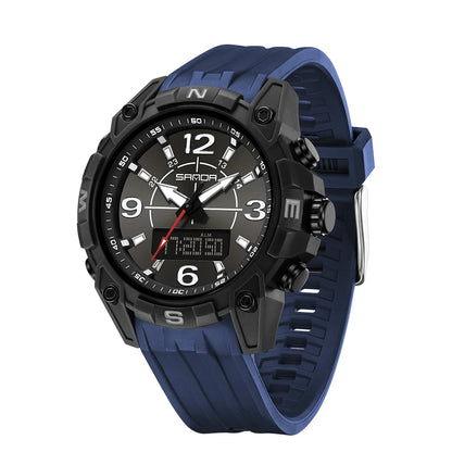 SANDA Sports Watches Men LED Watch New Waterproof Digital Wrist Watches Shockproof Sports Watches for Man Electrionic Clock