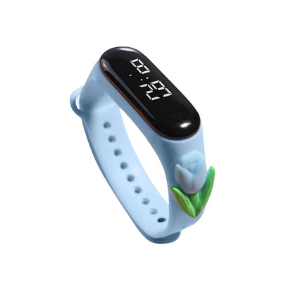 2024 New Sports Watch Outdoor Silicone Bracelet Electronic Watch  Cartoon Bracelet Digital Watches Unisex Gift