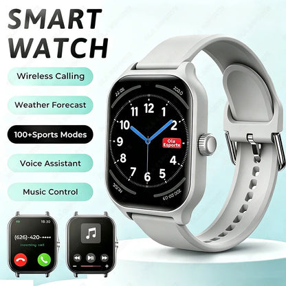 Smart Watch Plus Men Women Plus Full Touch Screen Sports Fitness Watch BT Call Android Phone Digital Multidial Smartwatch HW12