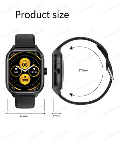 Smart Watch Plus Men Women Plus Full Touch Screen Sports Fitness Watch BT Call Android Phone Digital Multidial Smartwatch HW12