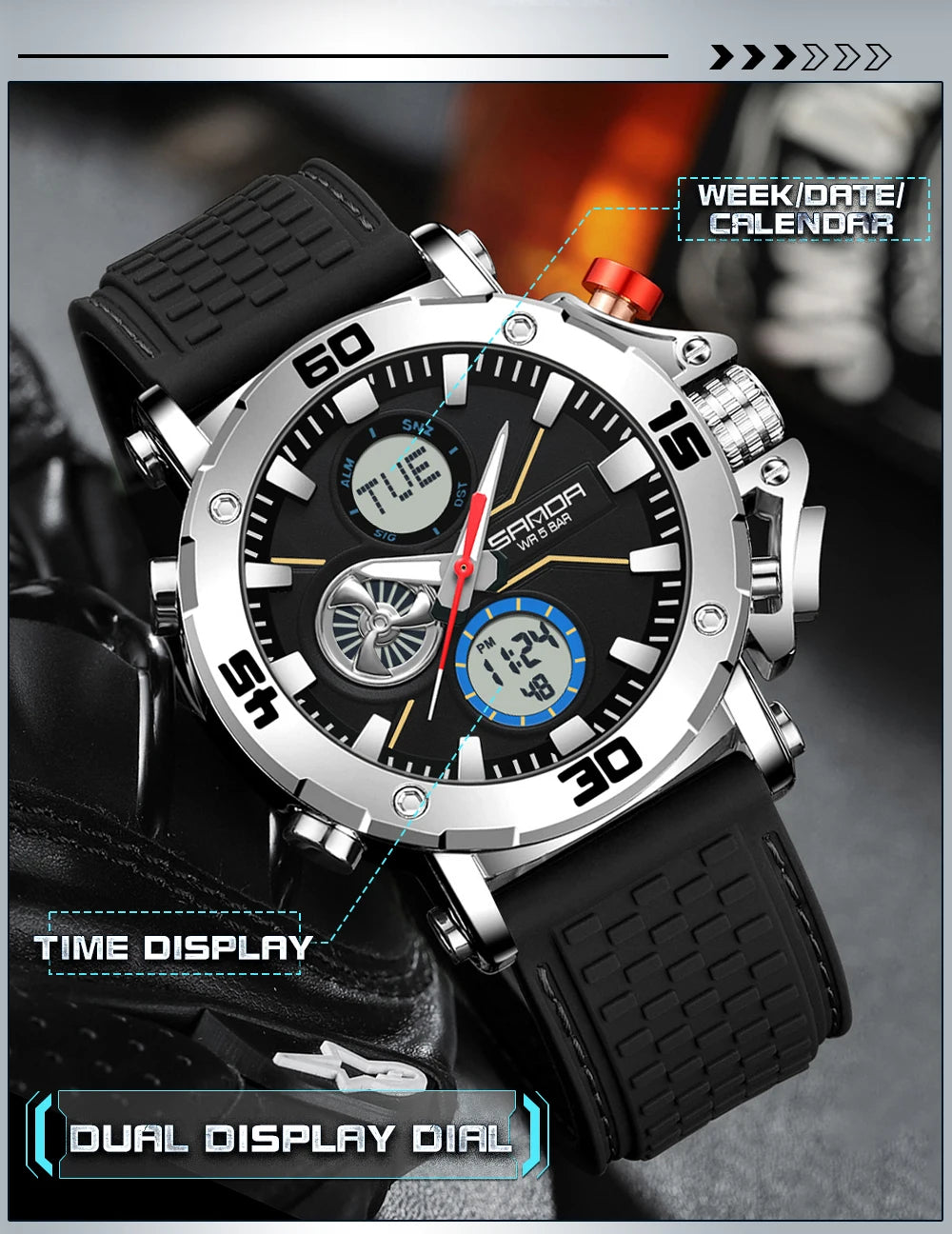 Fashion Brand Men Watches G-Style Clock Trend Sports Watch For Man Analog Wristwatch Mens Shock Quartz Military Watch Waterproof